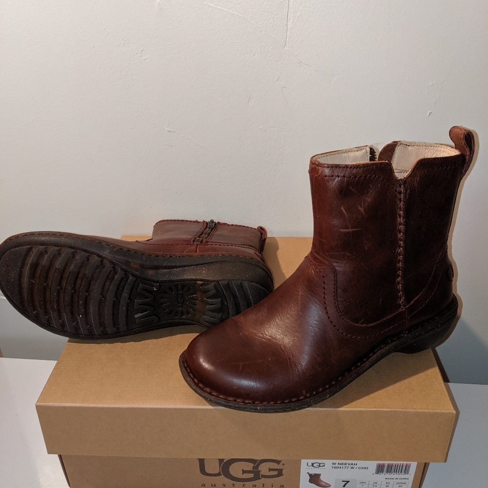 UGG Brown Ankle Boots